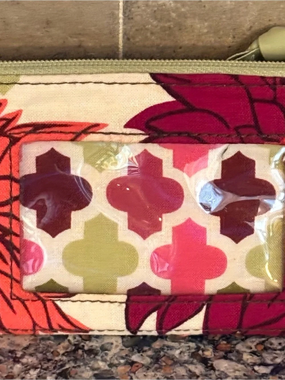 Vera Bradley Pink Purple Green Floral Notebook & Accessory Set